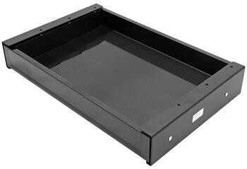 Zásuvka pod stůl, šířka 420mm, černá