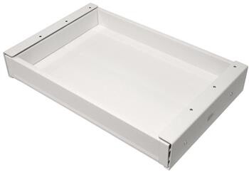 Zásuvka pod stůl, šířka 420mm, bílá