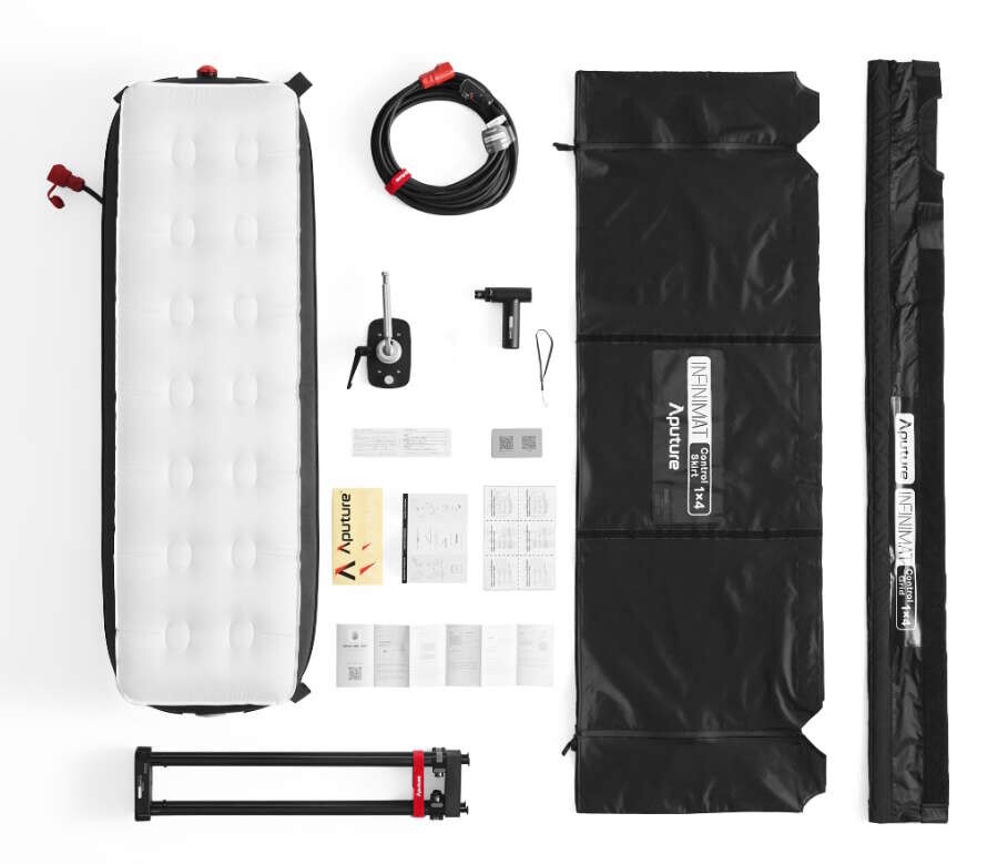Aputure Infinimat & Softbox Pack 1x4