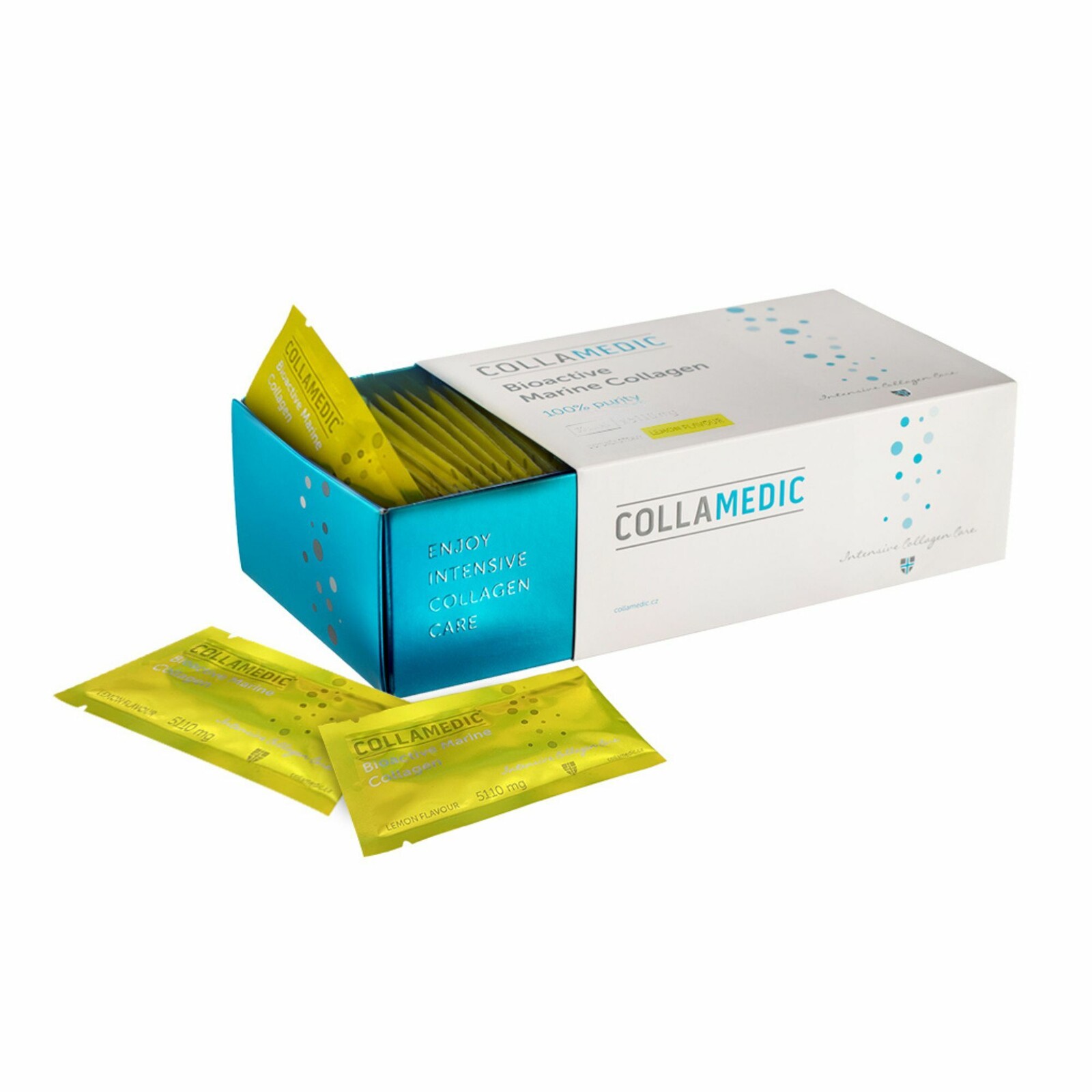 Collamedic Bioaktivní mořský kolagen (citron) 30 sáčků