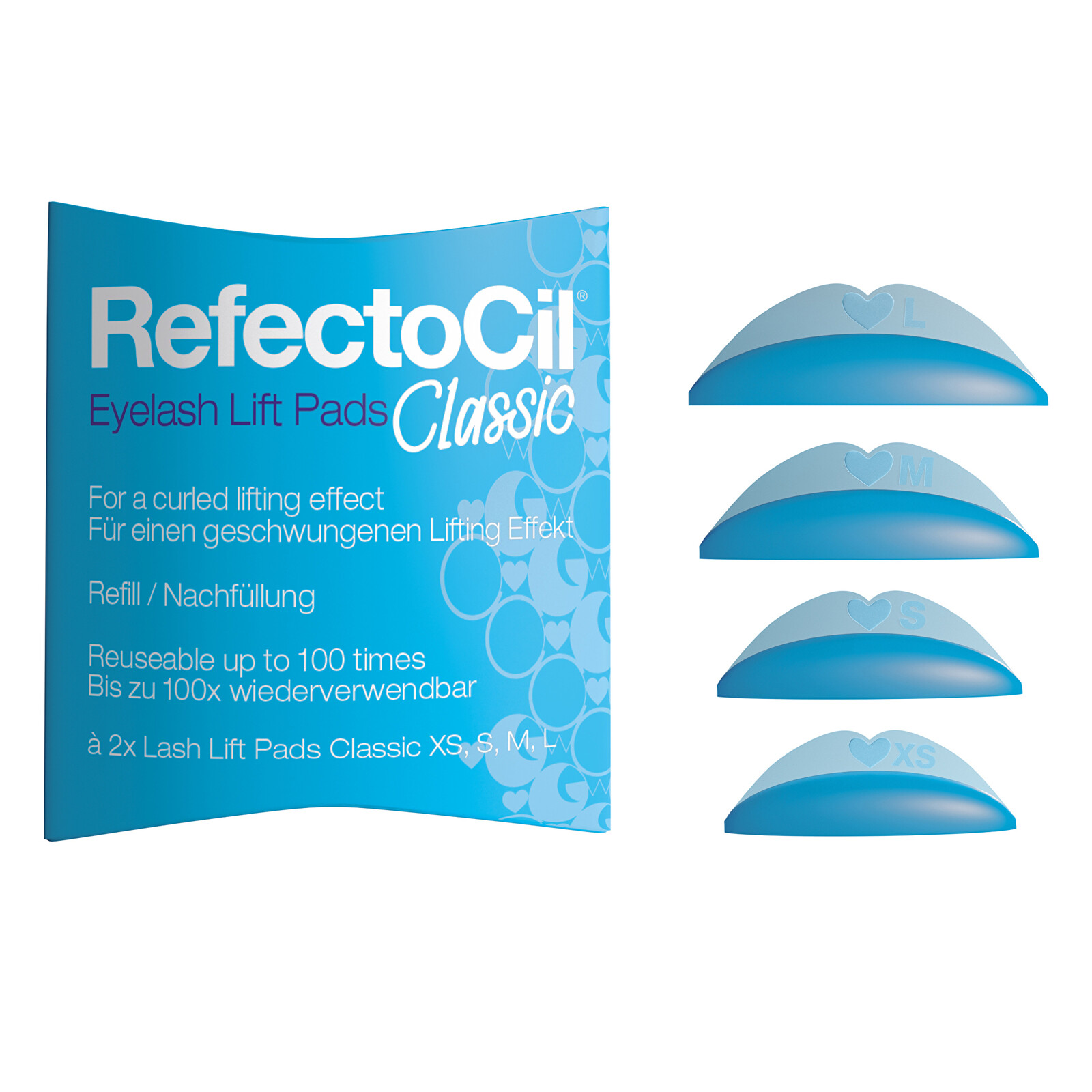 Refectocil Liftingové podložky na řasy Classic (Eyelash Lift Pads)