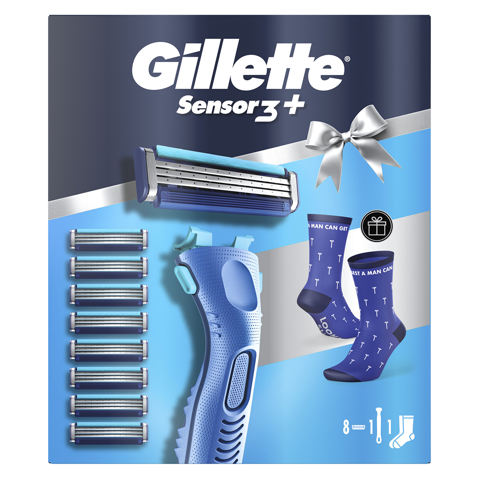 Gillette Dárková sada Sensor3+