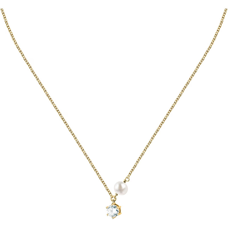 Dámský stříbrný náhrdelník Morellato Perla SXU57