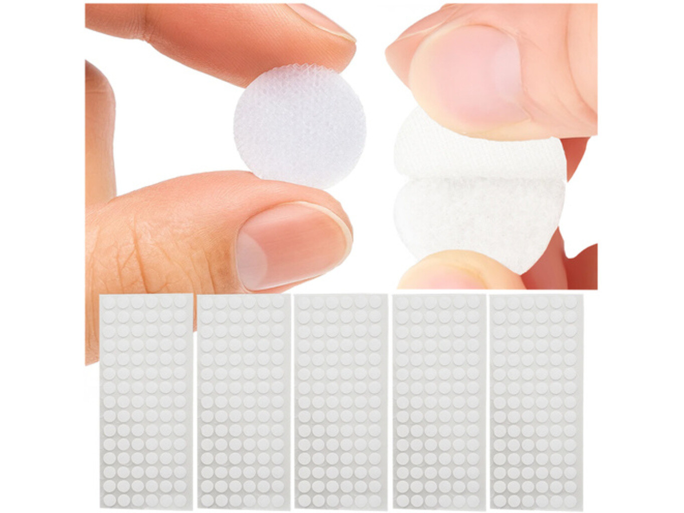 Ruhhy Samolepicí suchý zip 18mm 500ks