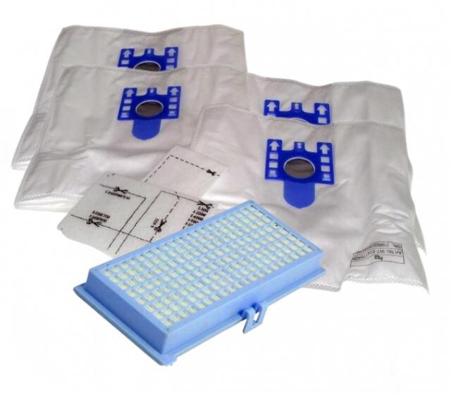 HEPA filtr a sáčky pro MIELE GN 3D a SF-AA30/SF-AH30, sada 12+1ks