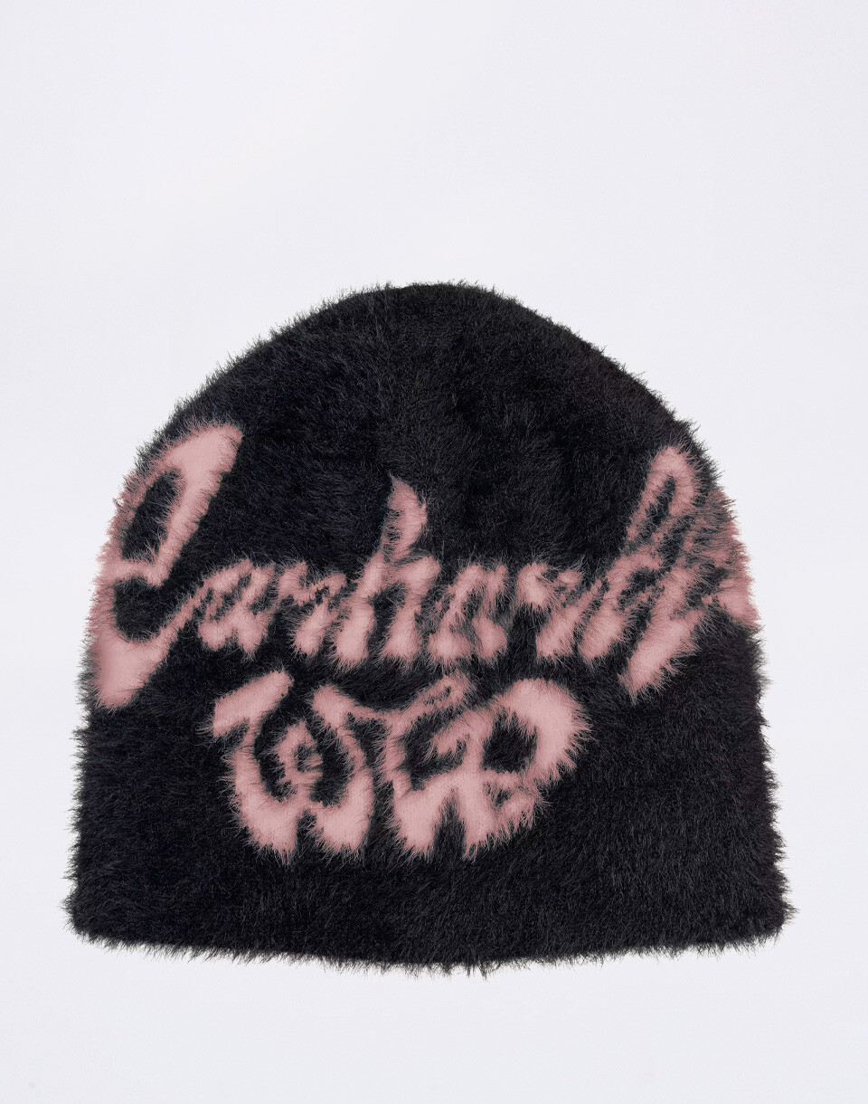 Carhartt WIP Chedda Beanie Black/Glassy Pink
