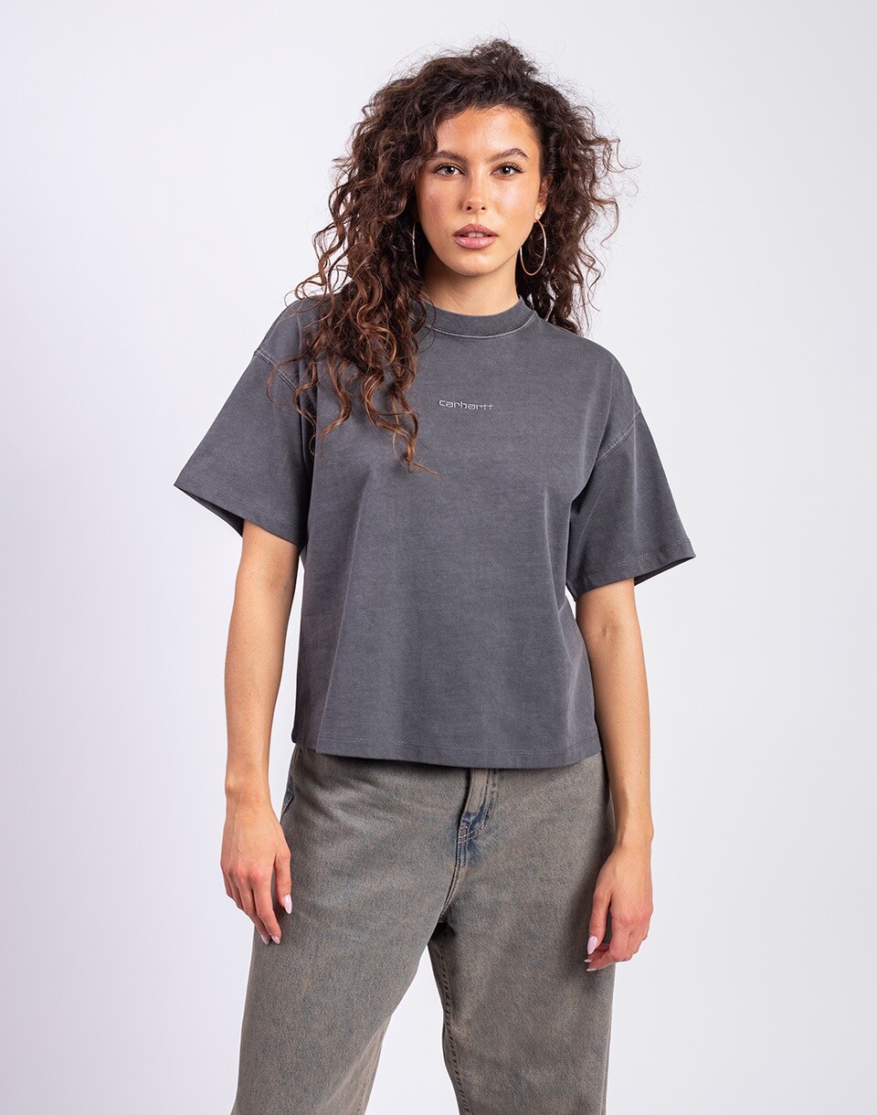 Carhartt WIP W' S/S Benton T-Shirt Graphite garment dyed XS