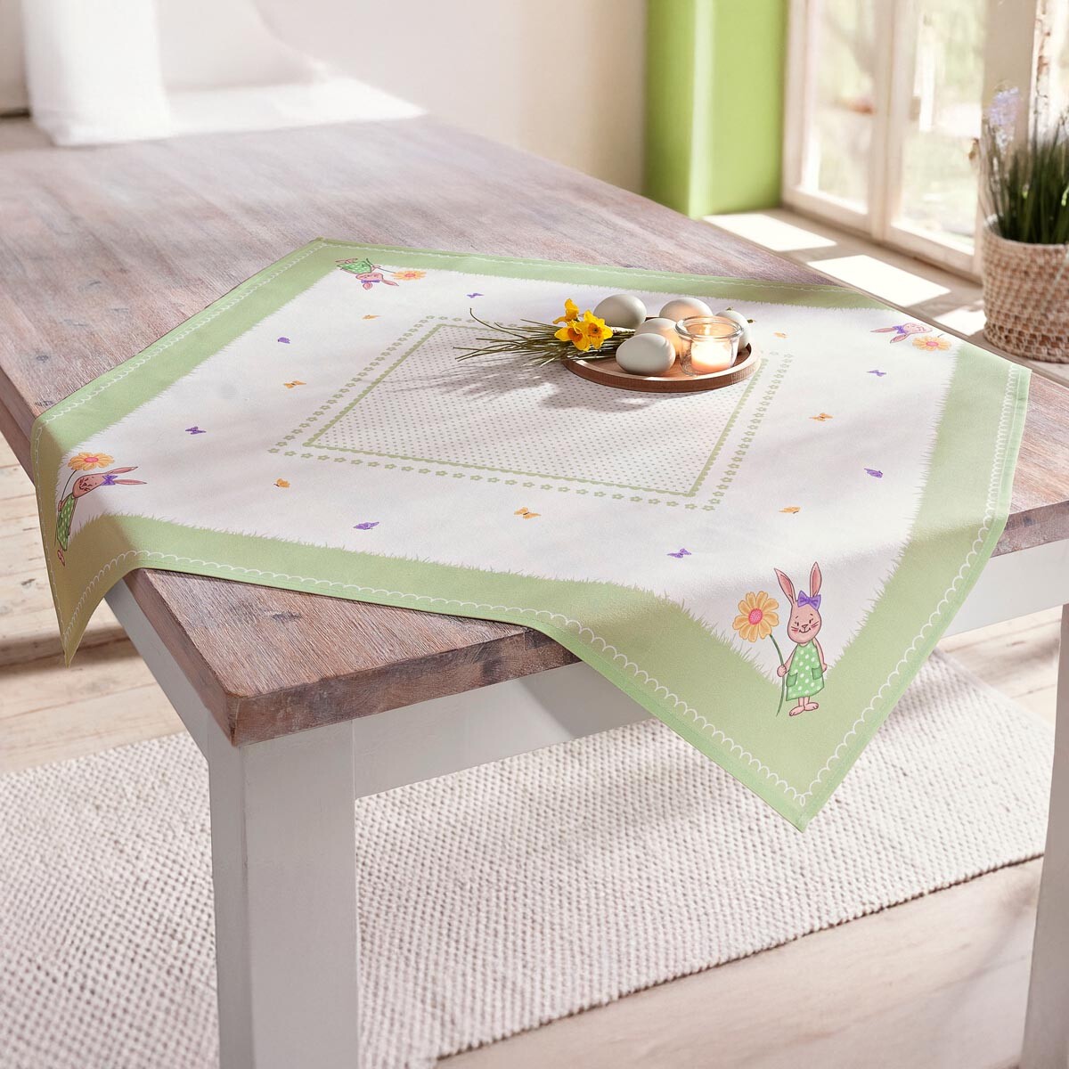 Weltbild Ubrus králík 'Frieda' 85 x 85 cm