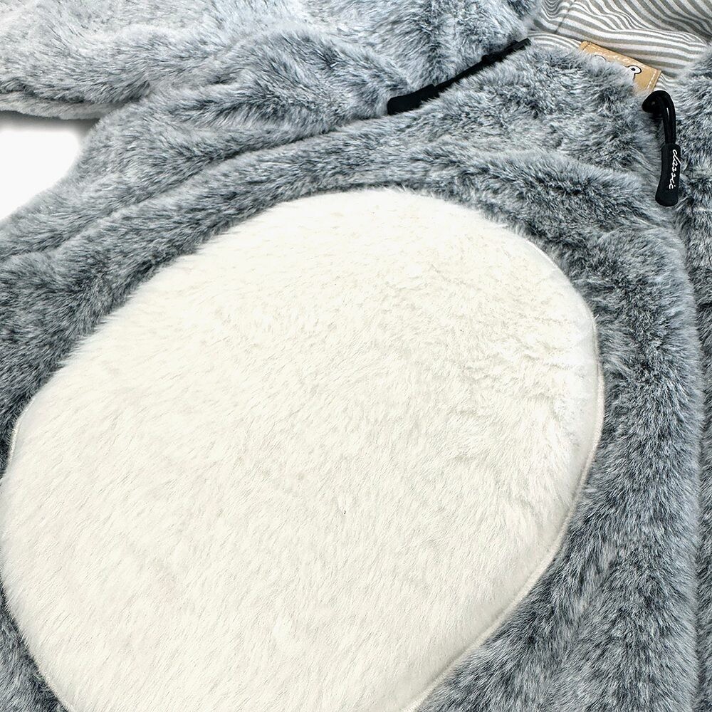 Zimní kojenecká kombinéza Pidilidi PD1167-09 Gray - 56/62 | 0-3m