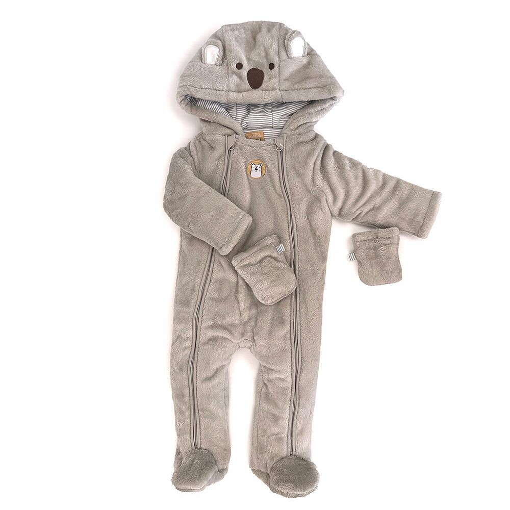 Zimní kojenecká kombinéza Pidilidi PD1168-11 Beige - 56/62 | 0-3m