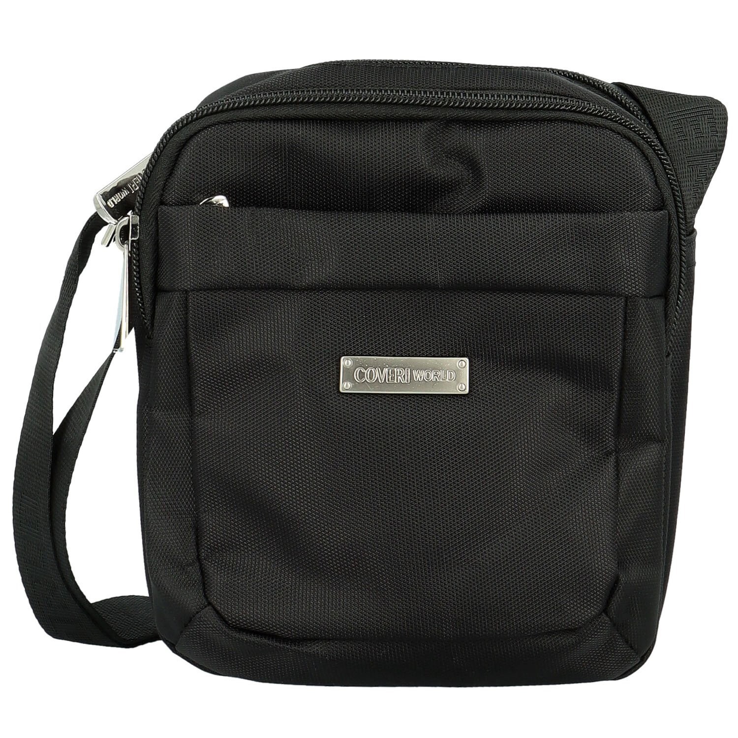 Pánská crossbody taška černá - Coveri Savvas černá