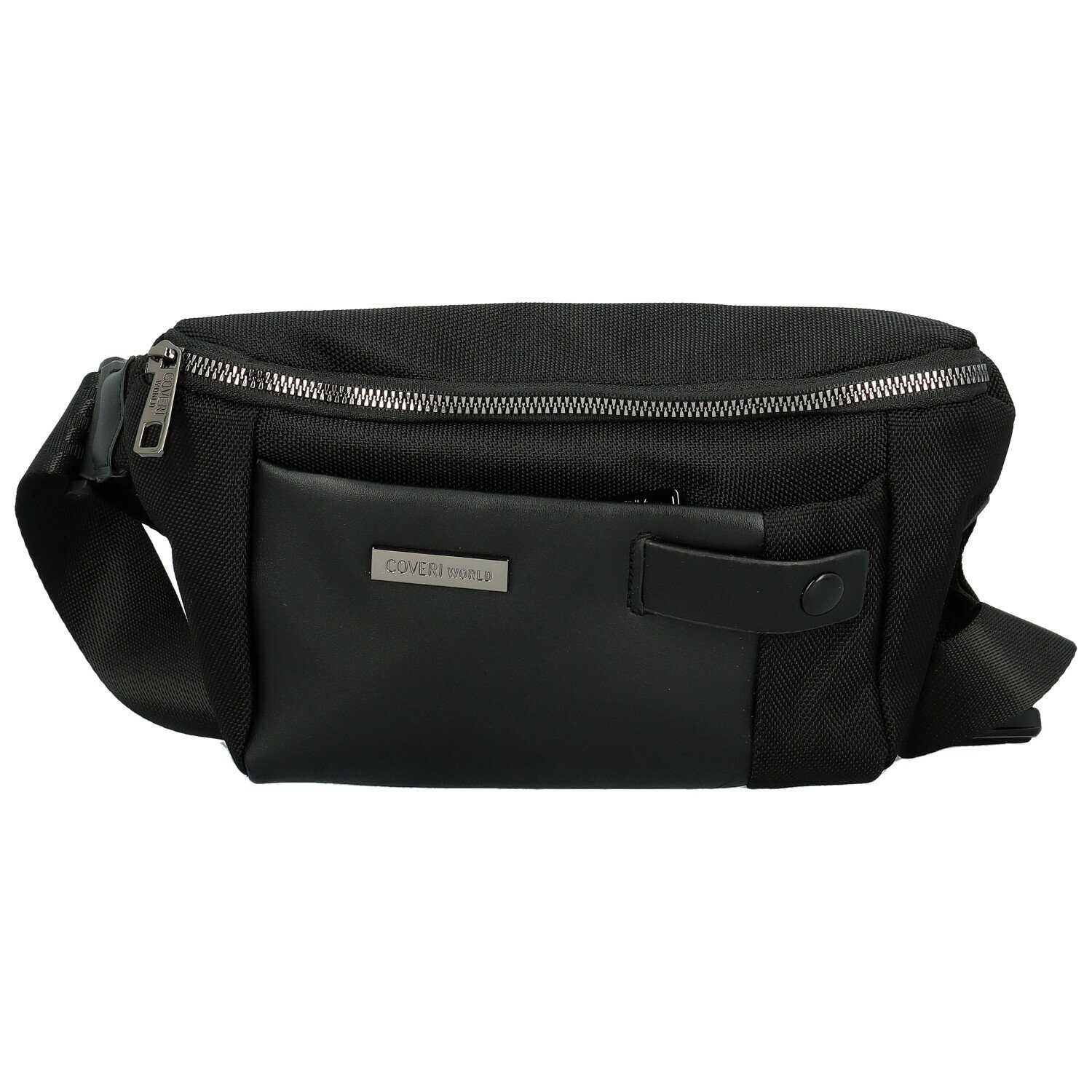 Stylová textilní ledvinka Coveri Oleksiy, černá