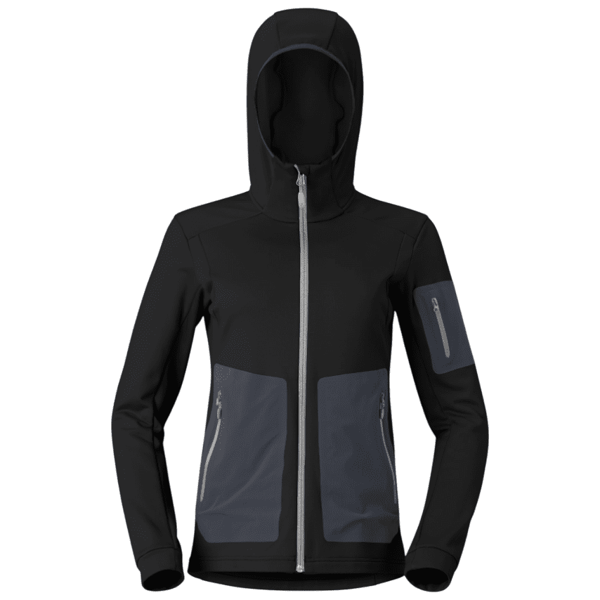 Dámská funkční mikina Norrona falketind warm2 stretch Hood Velikost: M / Barva: černá