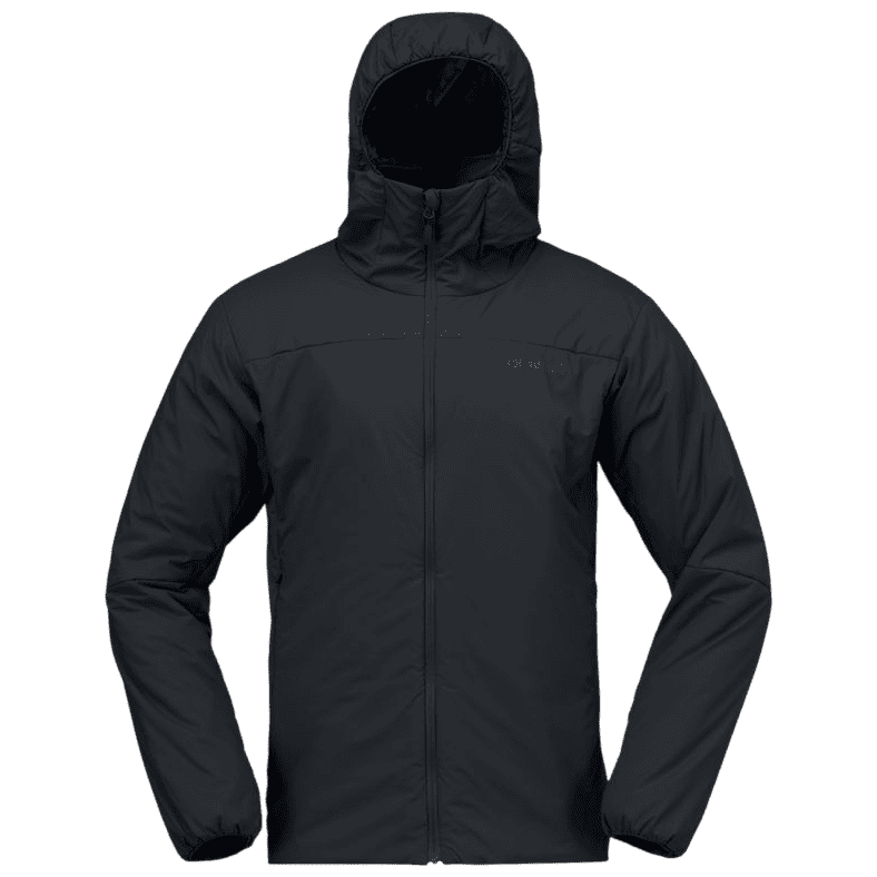 Pánská zimní bunda Norrona femund thermo60 Zip Hood Velikost: L / Barva: černá