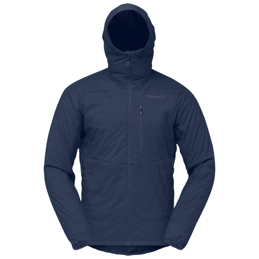 Pánská bunda Norrona lyngen Alpha100 Zip Hood Velikost: L / Barva: tmavě modrá