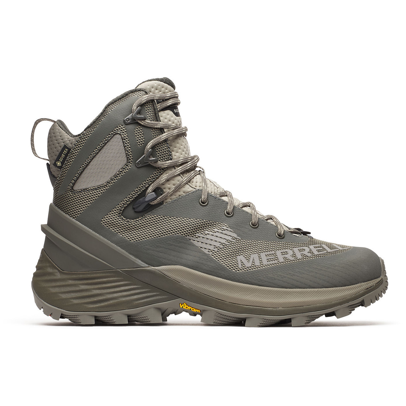 Pánské turistické boty Merrell Mtl Thermo Rogue 4 Mid Gtx Velikost bot (EU): 47 / Barva: šedá