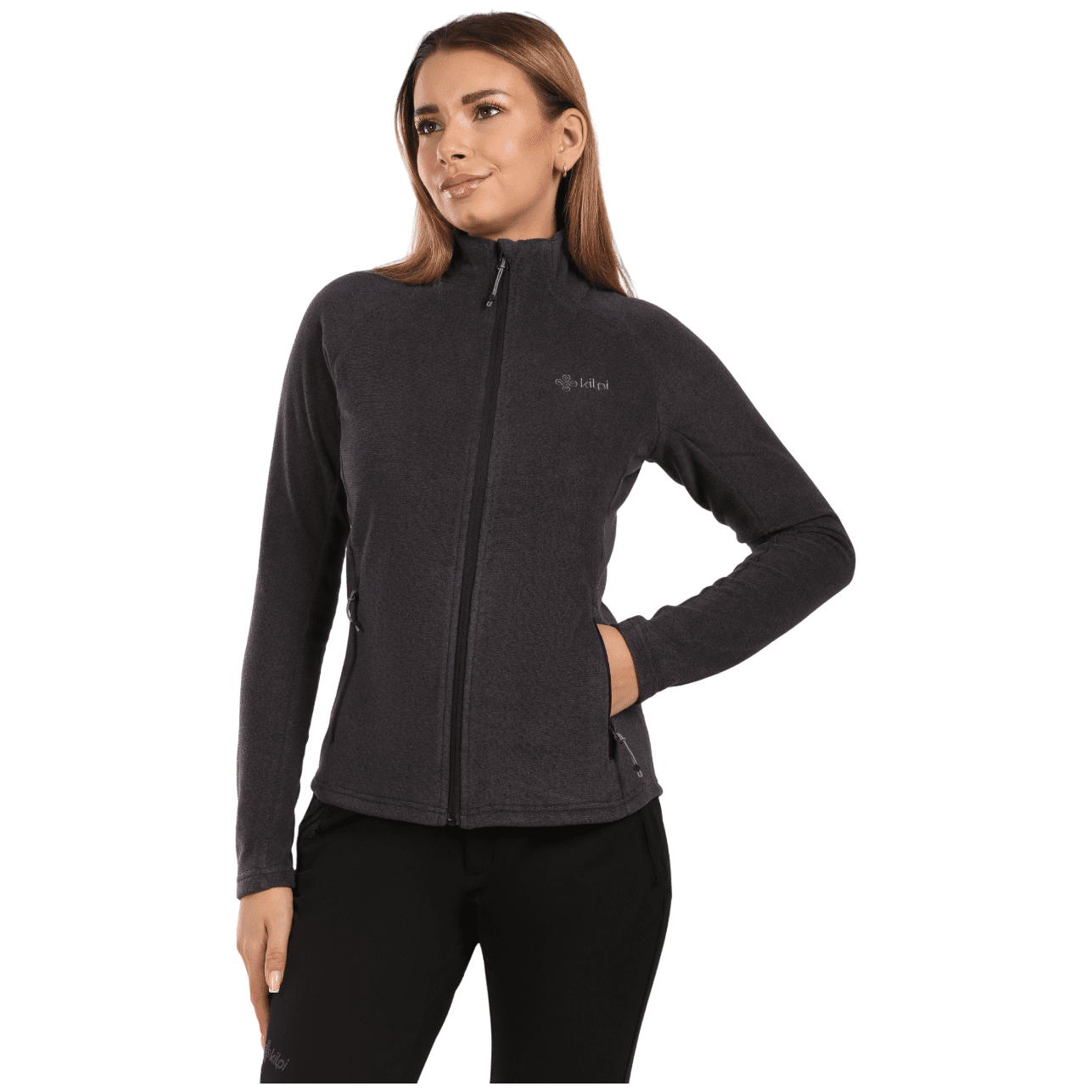 Dámská mikina Kilpi Glamer-W Velikost: L / Barva: černá