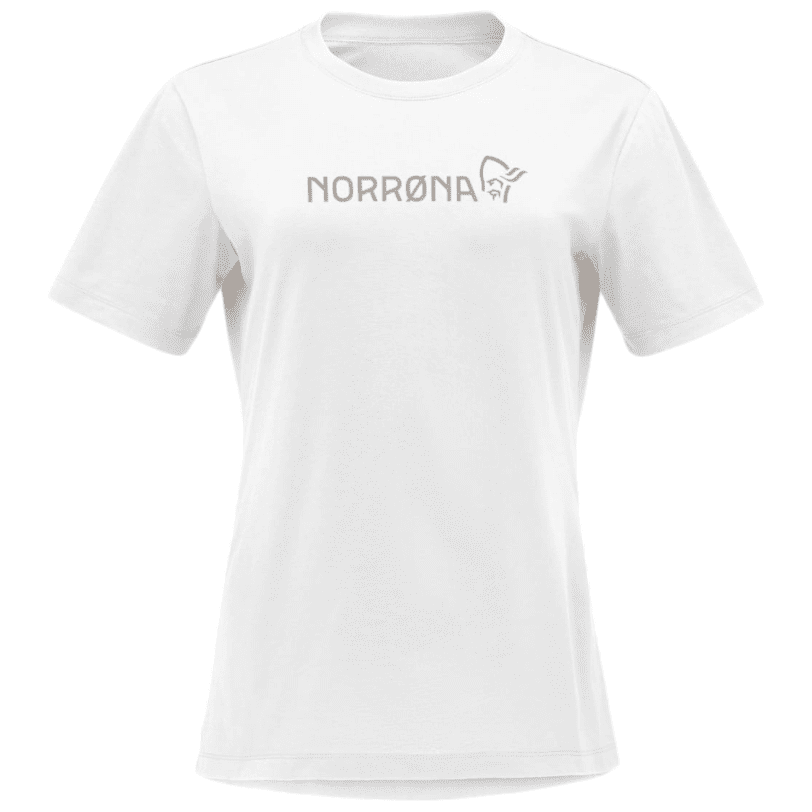 Dámské triko Norrona /29 Cotton Norrøna Viking T-shirt Velikost: L / Barva: bílá