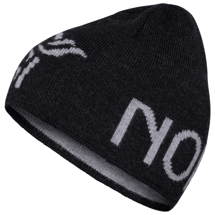 Čepice Norrona /29 mid merinoUll logo Beanie Barva: černá