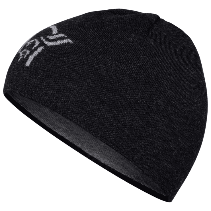 Čepice Norrona /29 light merinoUll logo Beanie Barva: černá