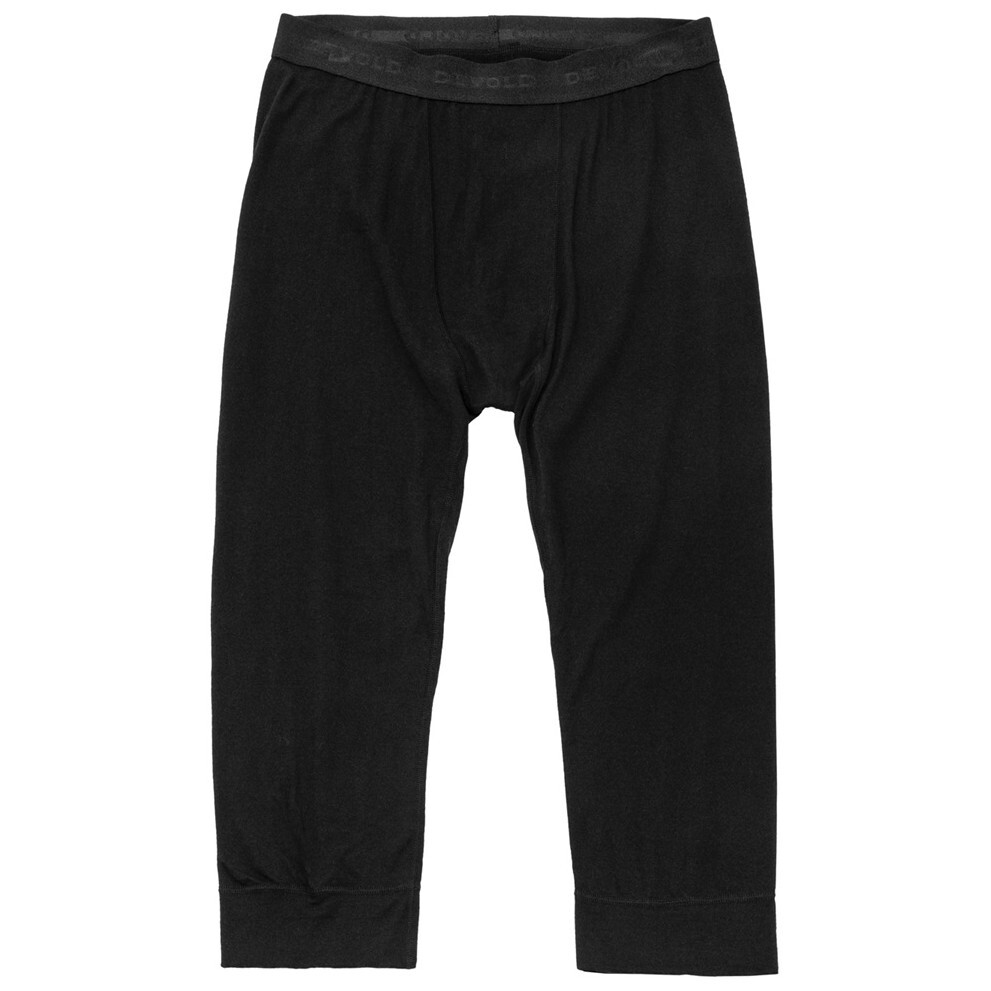 Pánské 3/4 spodky Devold Breeze Plus Merino 200 3/4 Longs Man Velikost: L / Barva: černá