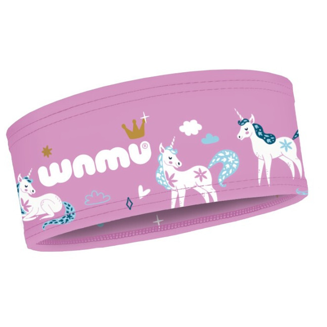 Čelenka WAMU Jednorožci Dětská velikost: M / Barva: růžová