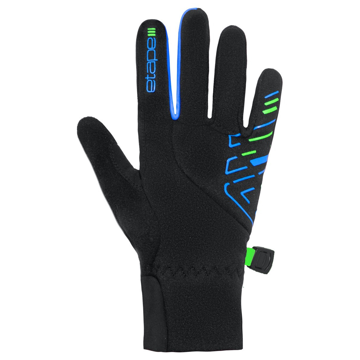 Dětské rukavice Etape Puzzle Velikost rukavic: 11-12 / Barva: černá/modrá