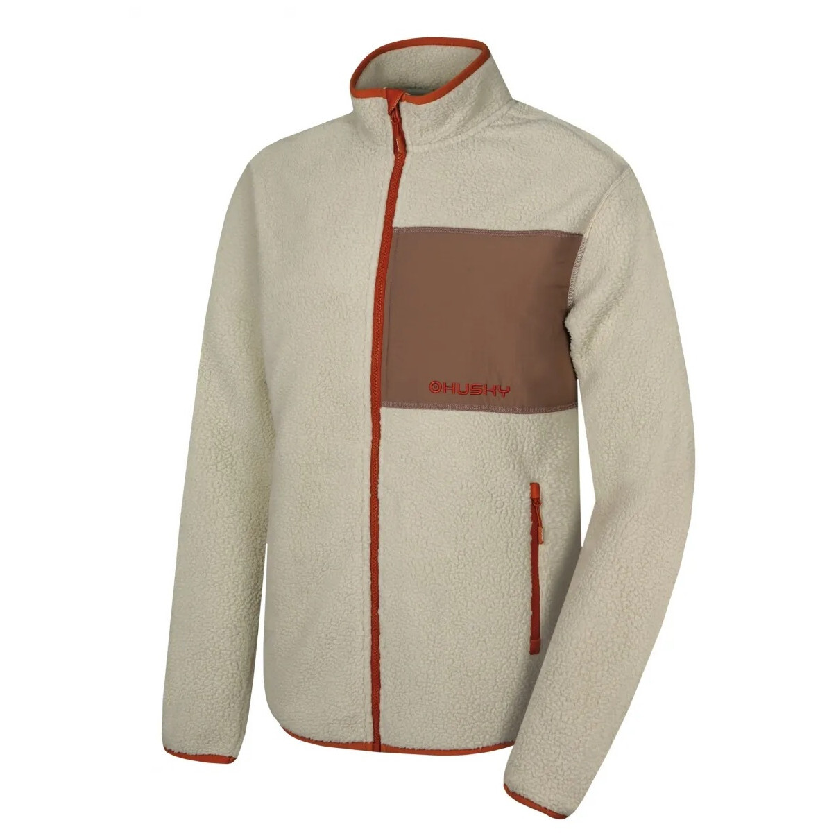 Pánská mikina Husky Addy zip M Velikost: L / Barva: béžová