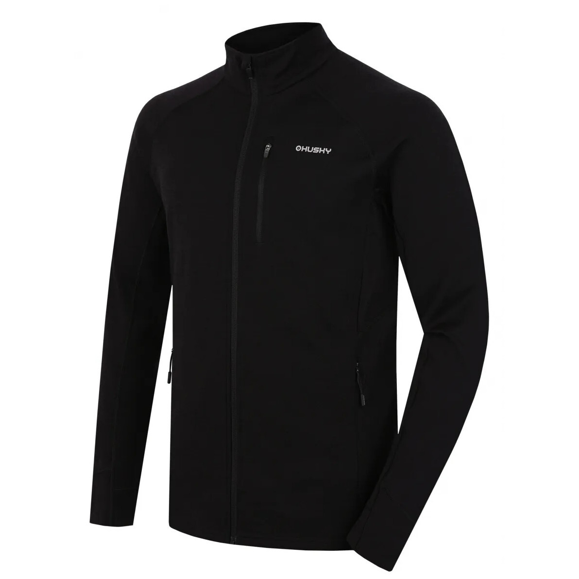 Pánská funkční mikina Husky Alou M Velikost: L / Barva: černá