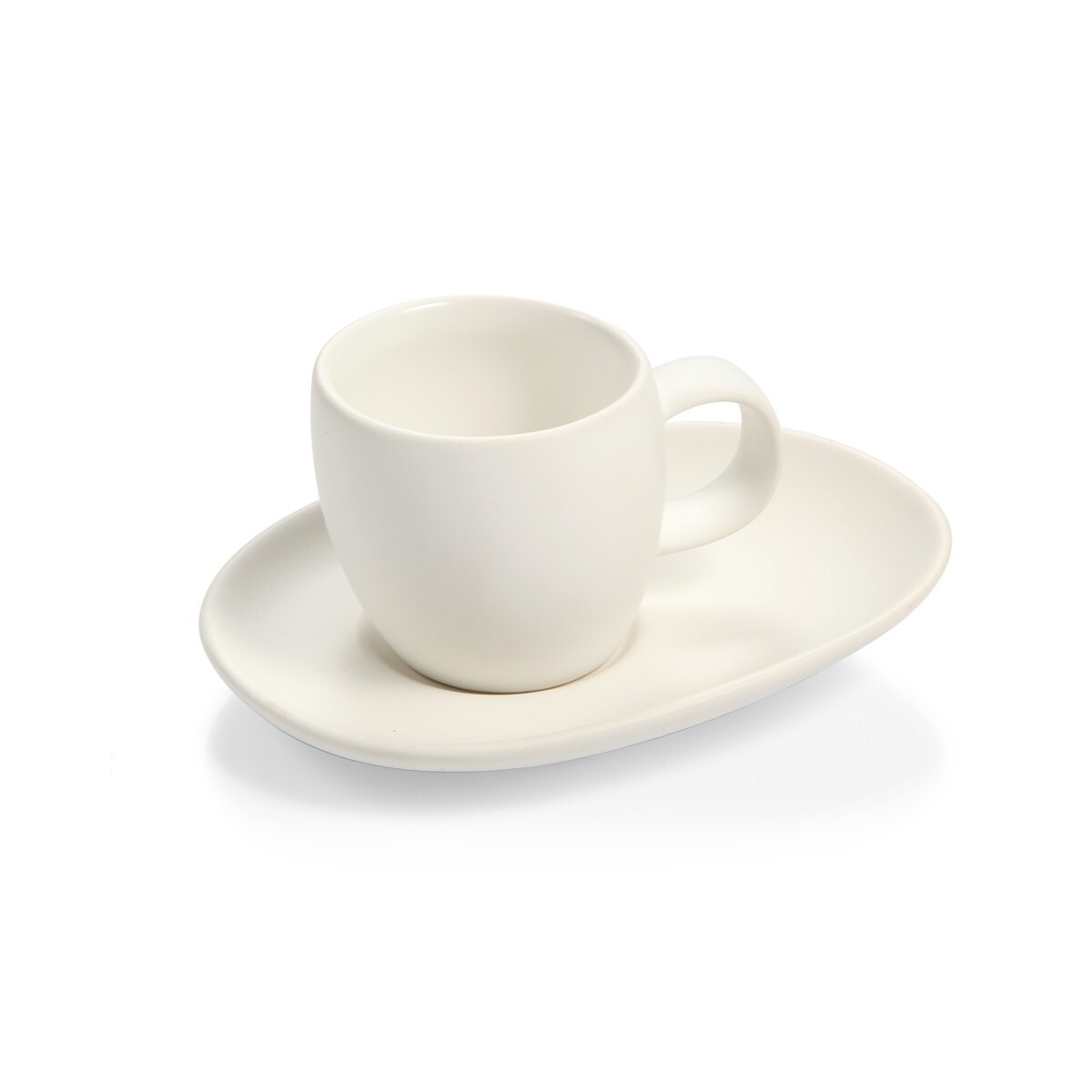 Šálek na espresso FANCY HOME Stones, s podšálkem