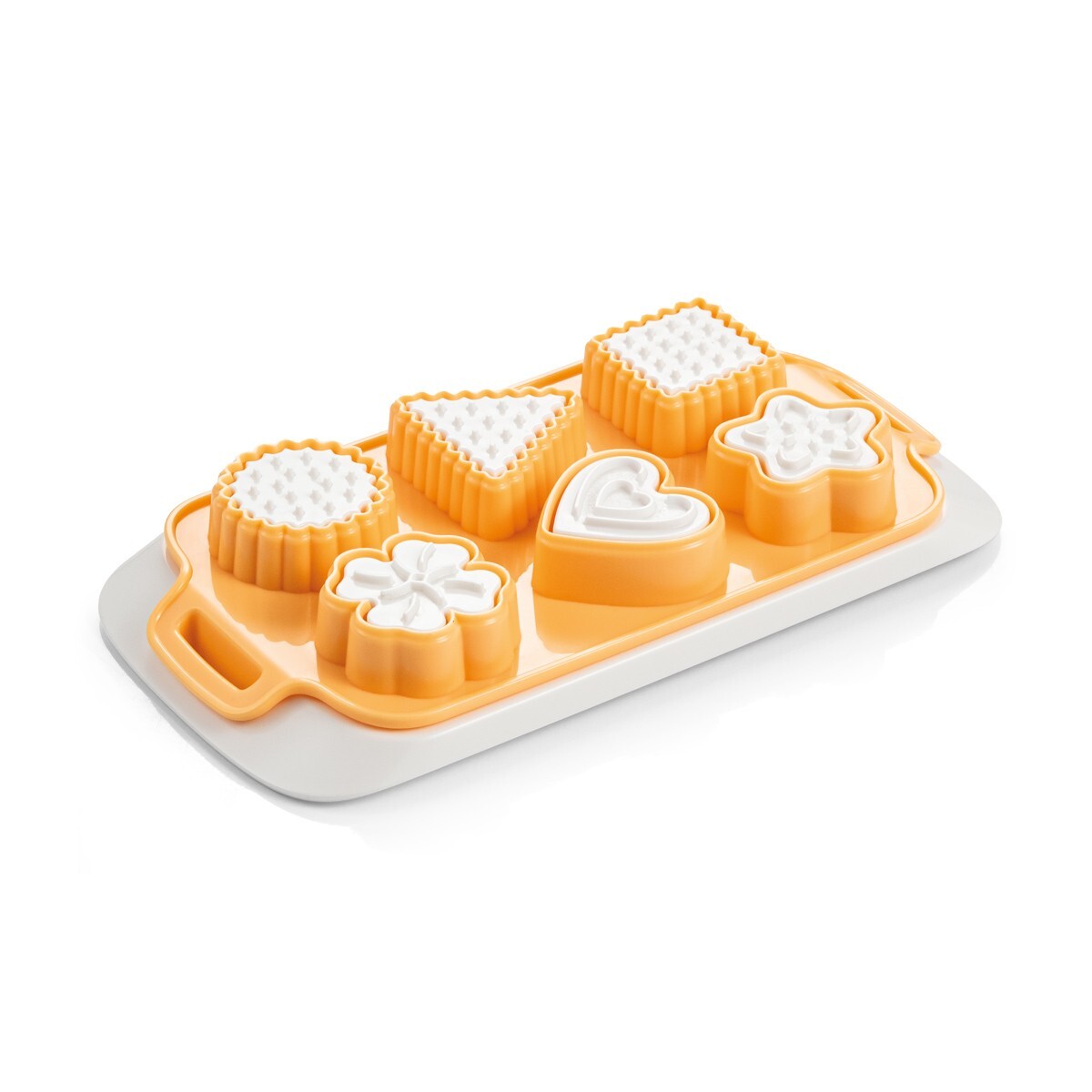 Vykrajovací forma s razítky DELÍCIA, mix tvarů