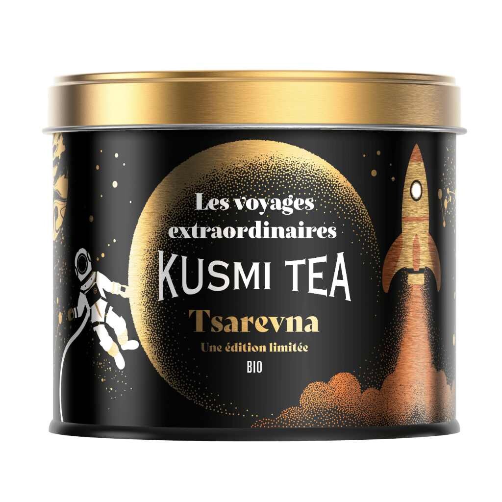 Černý čaj TSAREVNA 2025, 120 g plechovka, Kusmi Tea