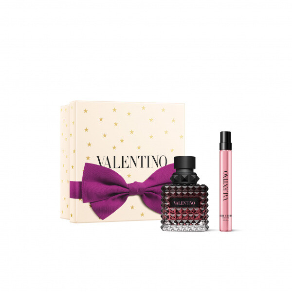 Valentino Born in Roma Intense Donna dárková sada (parfémová voda 50 ml + cestovní balení vůně 10 ml) dámská