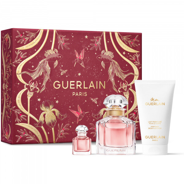 Guerlain Mon Guerlain dárková sada (parfémová voda 50 ml + tělové mléko 75 ml + miniatura 7,5 ml) dámská