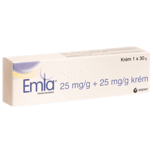 EMLA 25MG/G+25MG/G krém 1X30G