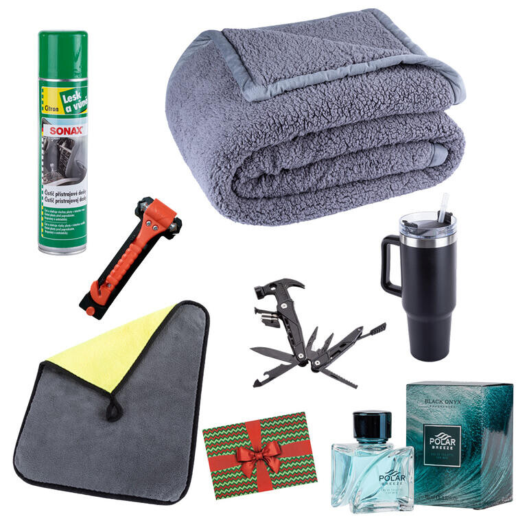 Dárkový balíček PRO MILOVNÍKY AUT vel. L