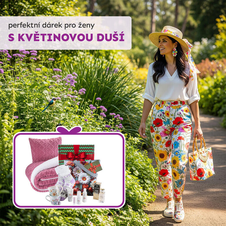 Dárkové balíčky PRO MILOVNICE KVĚTIN
