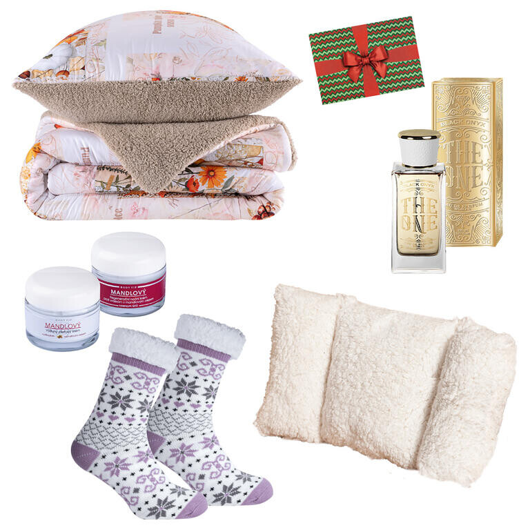 Dárkový balíček PRO BABIČKU vel. L ponožky 36-40