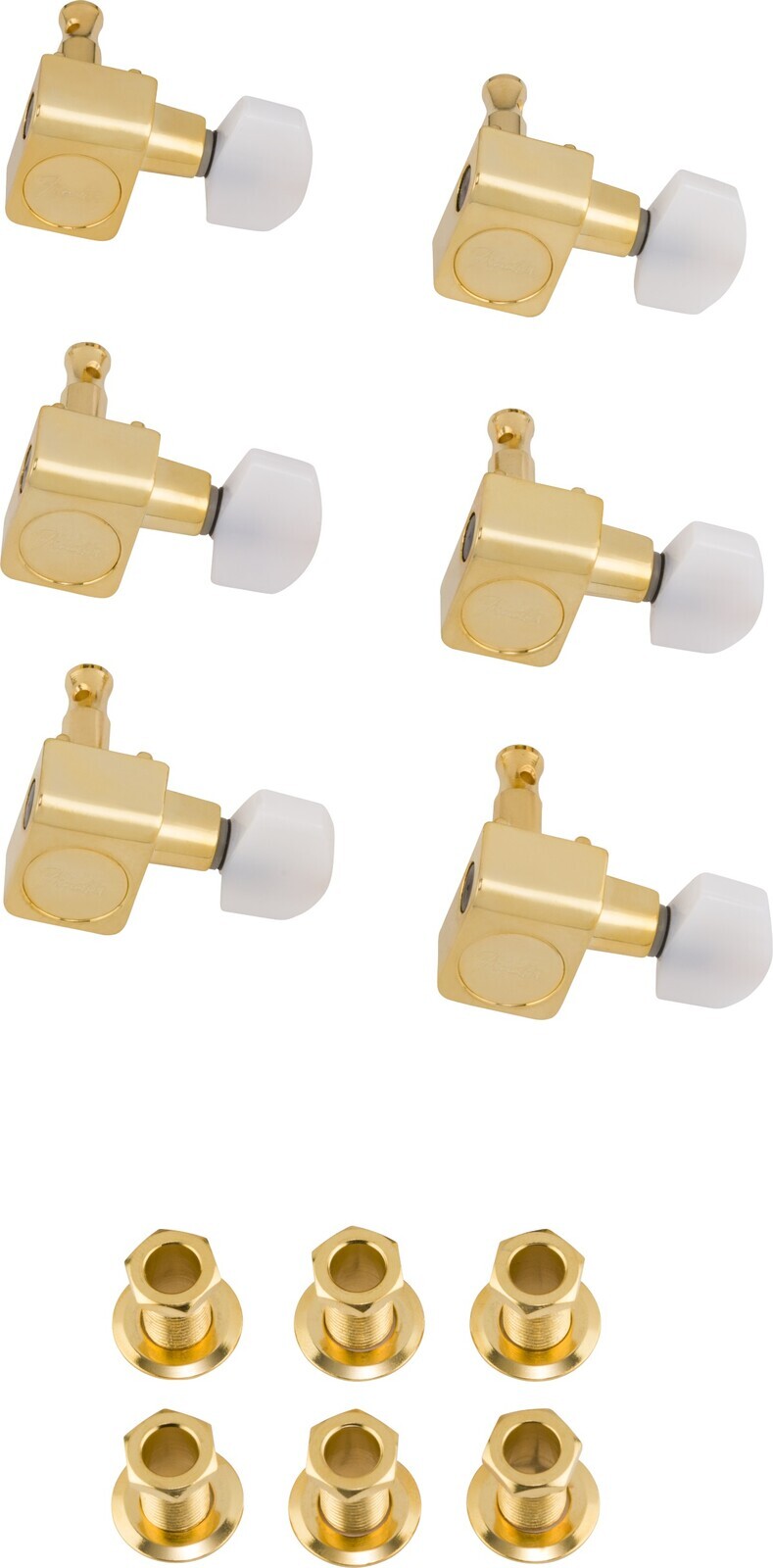 Fender Deluxe Cast/Sealed Guitar Tuning Machines with Pearl Buttons, G