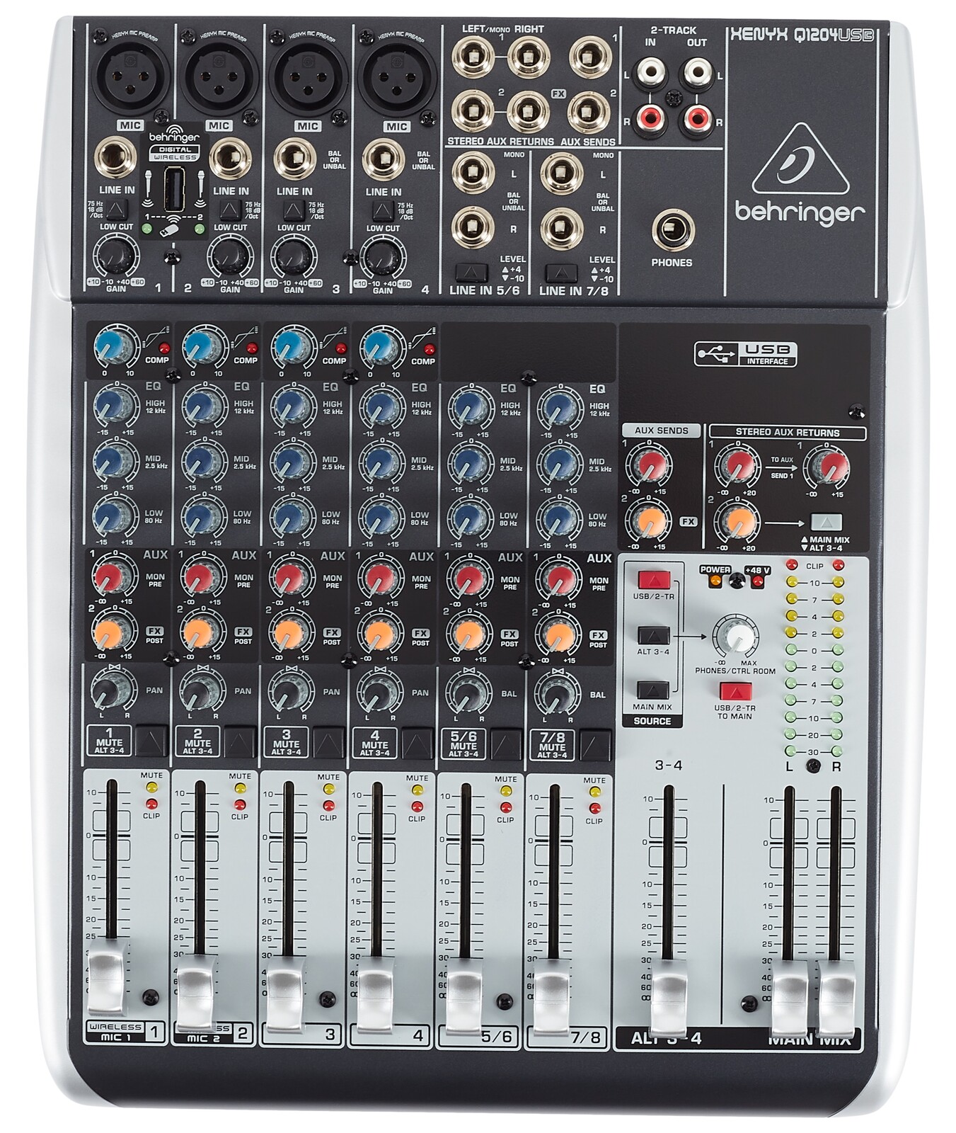 Behringer Q1204USB (použité)