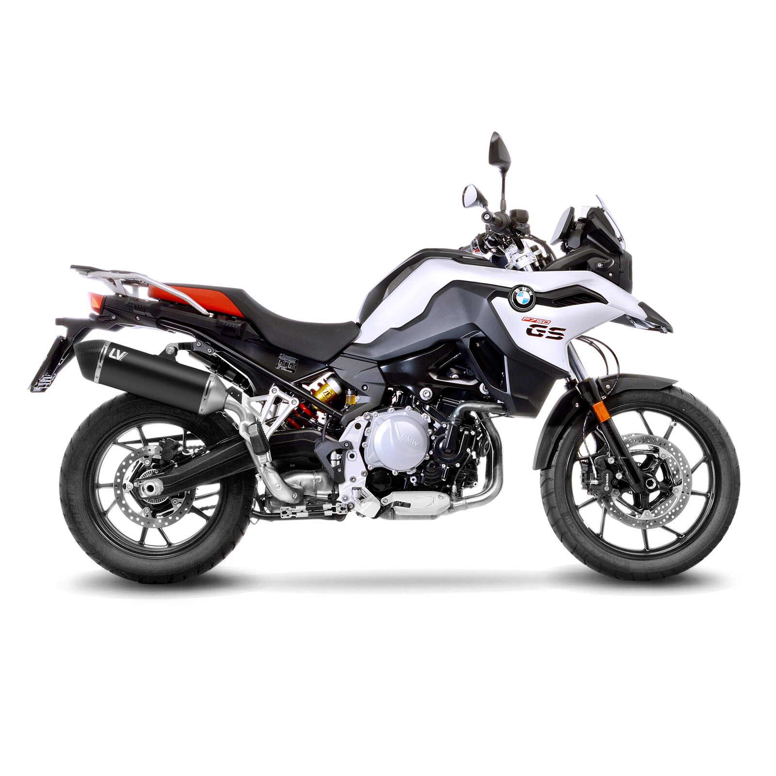 LeoVince 15610B LV-14 Black BMW F 750 GS (18-24), F 800 GS (24-25), F 850 GS/ADVENTURE (18-24), F 900 GS/ADVENTURE (24-25)