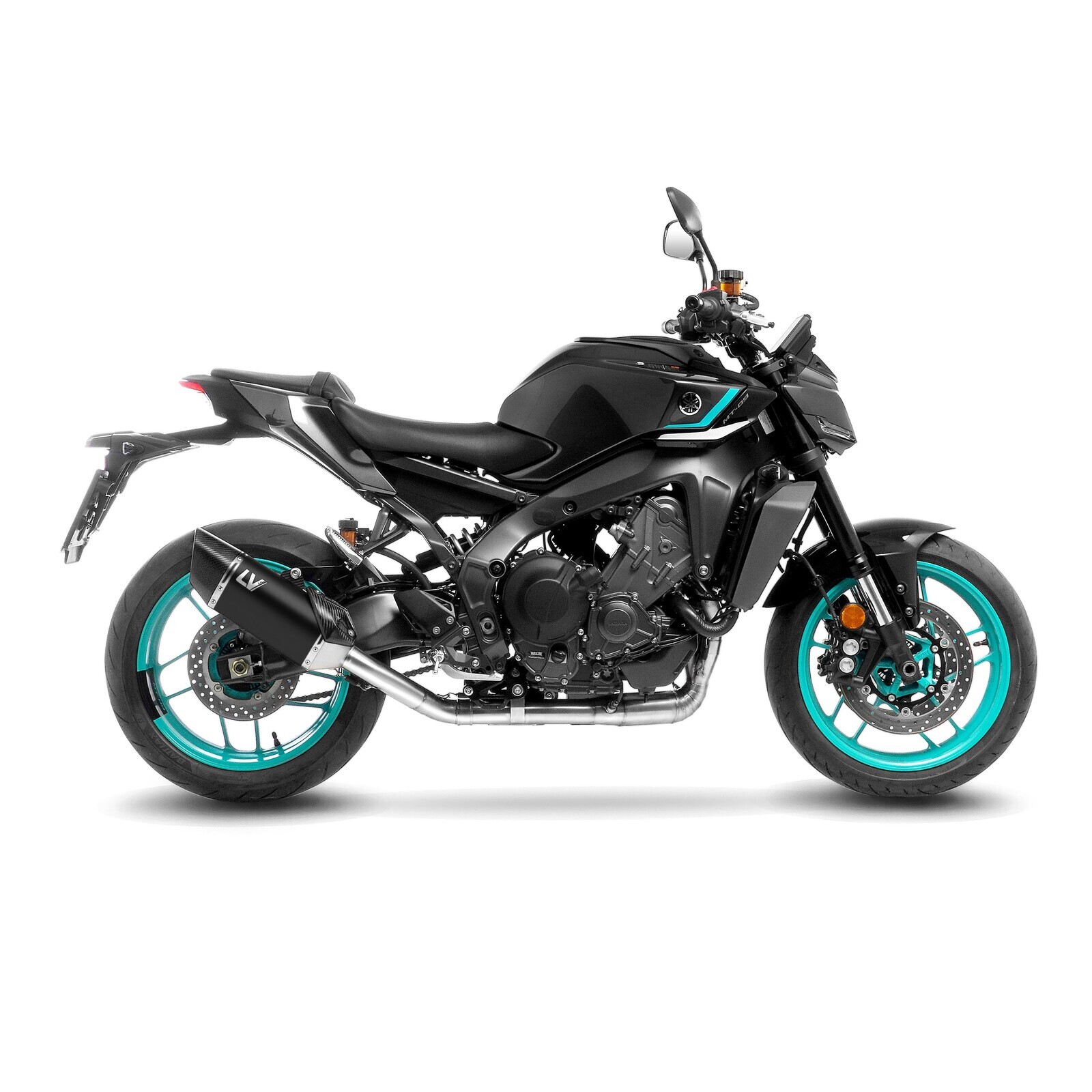 LeoVince 15619BK LV-14 R Black YAMAHA MT-09 (21-25), MT-09 SP (21-25), XSR 900 (22-25), XSR 900 GP (24-25)