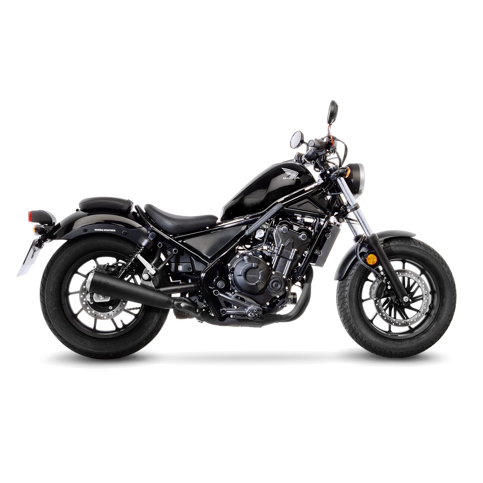 LeoVince 15006B Classic Racer Black Edition HONDA CMX 500 REBEL (17-24)