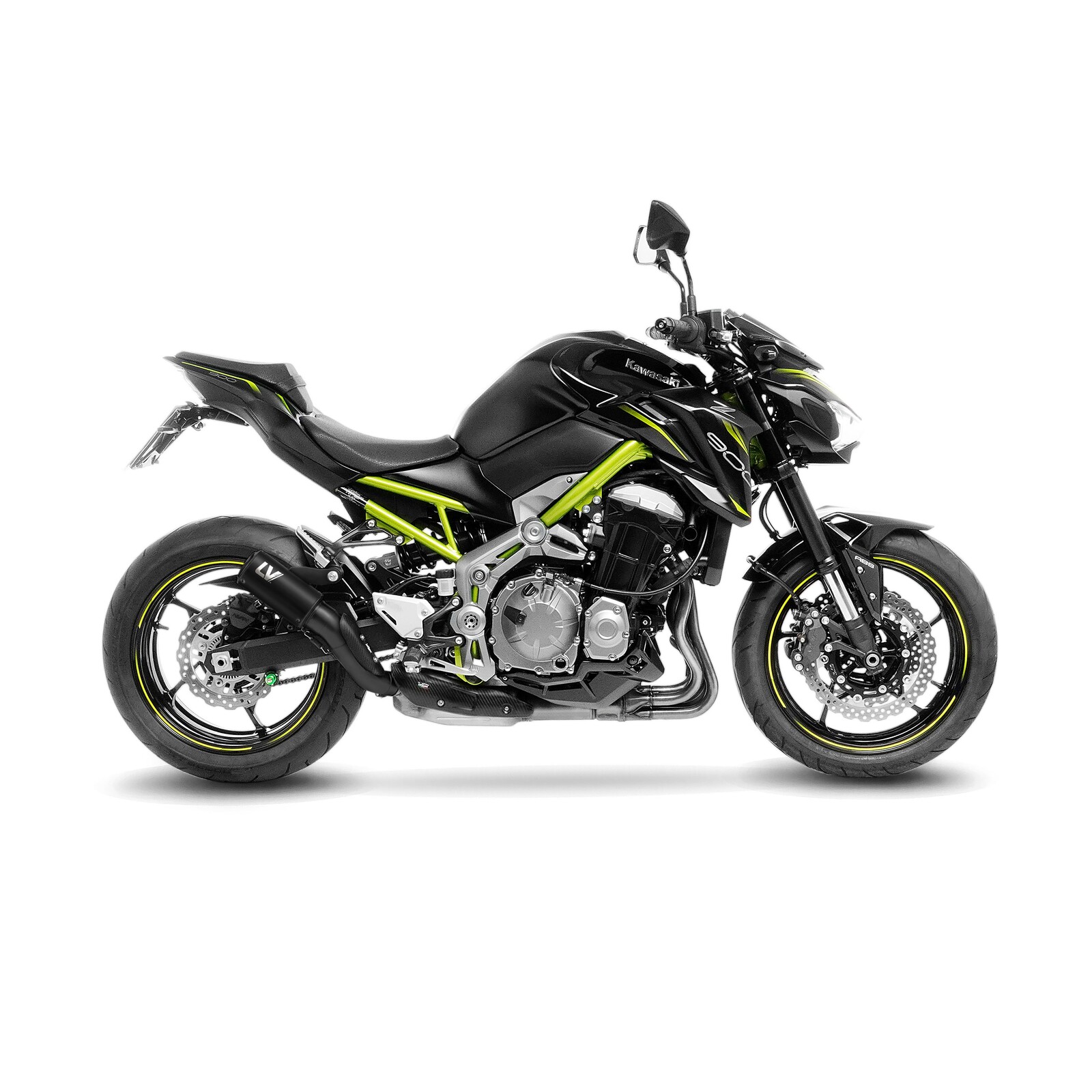 LeoVince 15402SFB LV Corsa S Full Black KAWASAKI Z 900 (17-25), Z 900 A2 (18-25)