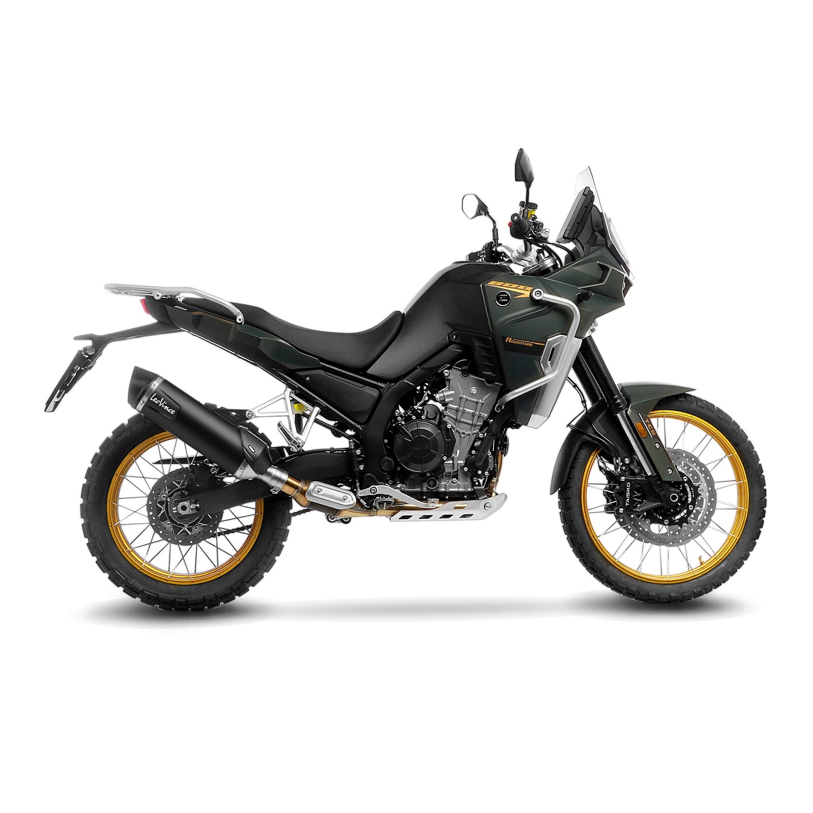 LeoVince 14451EB LV One Evo Black KOVE 800X PRO / ADV / RALLY (24-25)