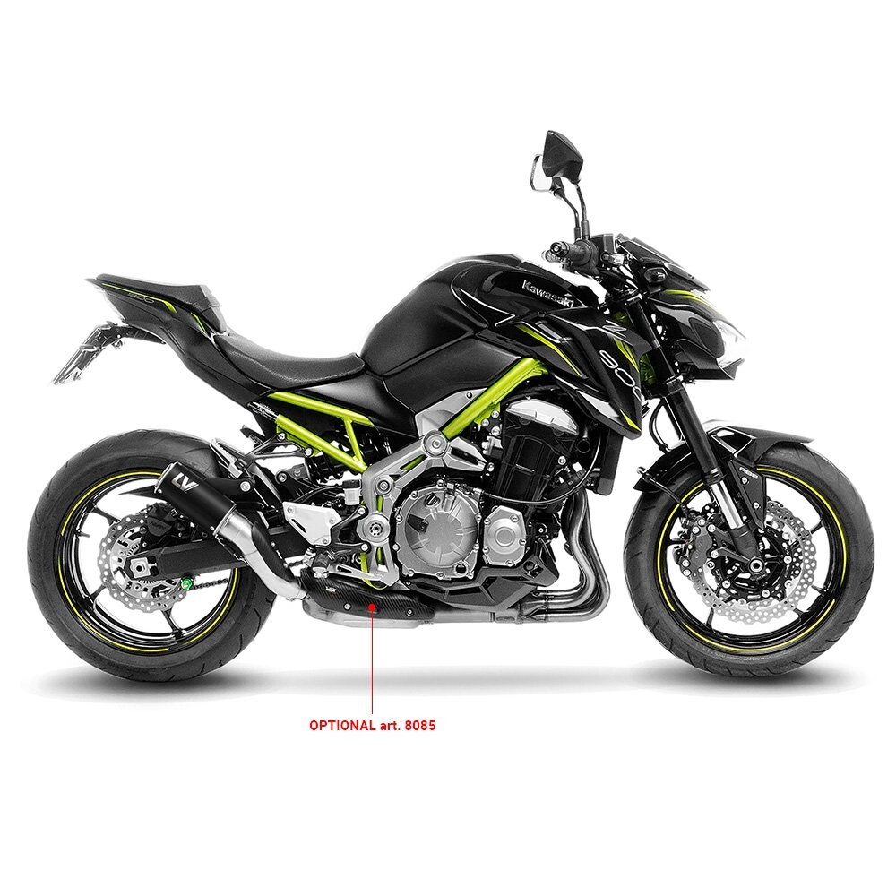 LeoVince 15402BU LV Corsa Black KAWASAKI Z 900 (17-25), Z 900 A2 (18-25)