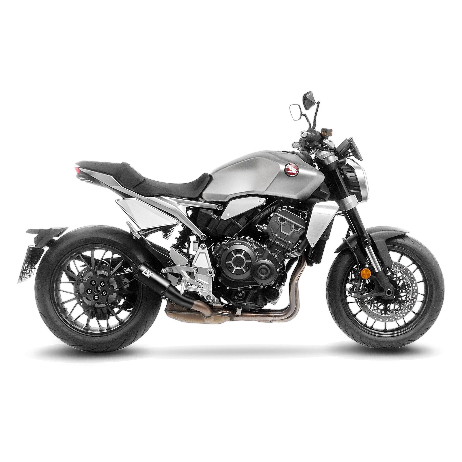 LeoVince 15410SFB LV Corsa S Full Black HONDA CB 1000 R Neo Sports Café (18-24)