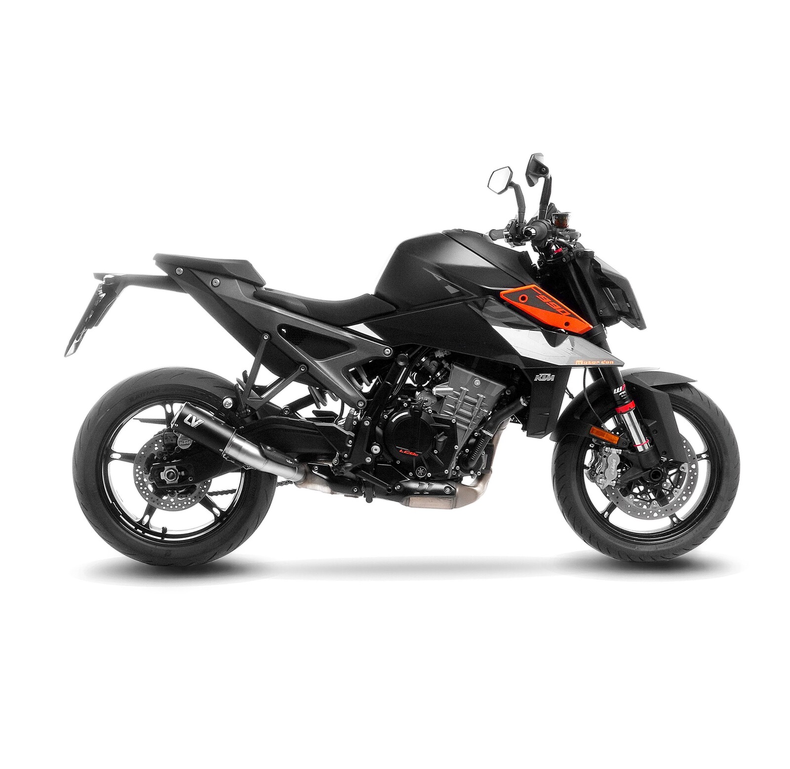 LeoVince 15411SBU LV Corsa S Black KTM 990 DUKE/R (24-25)