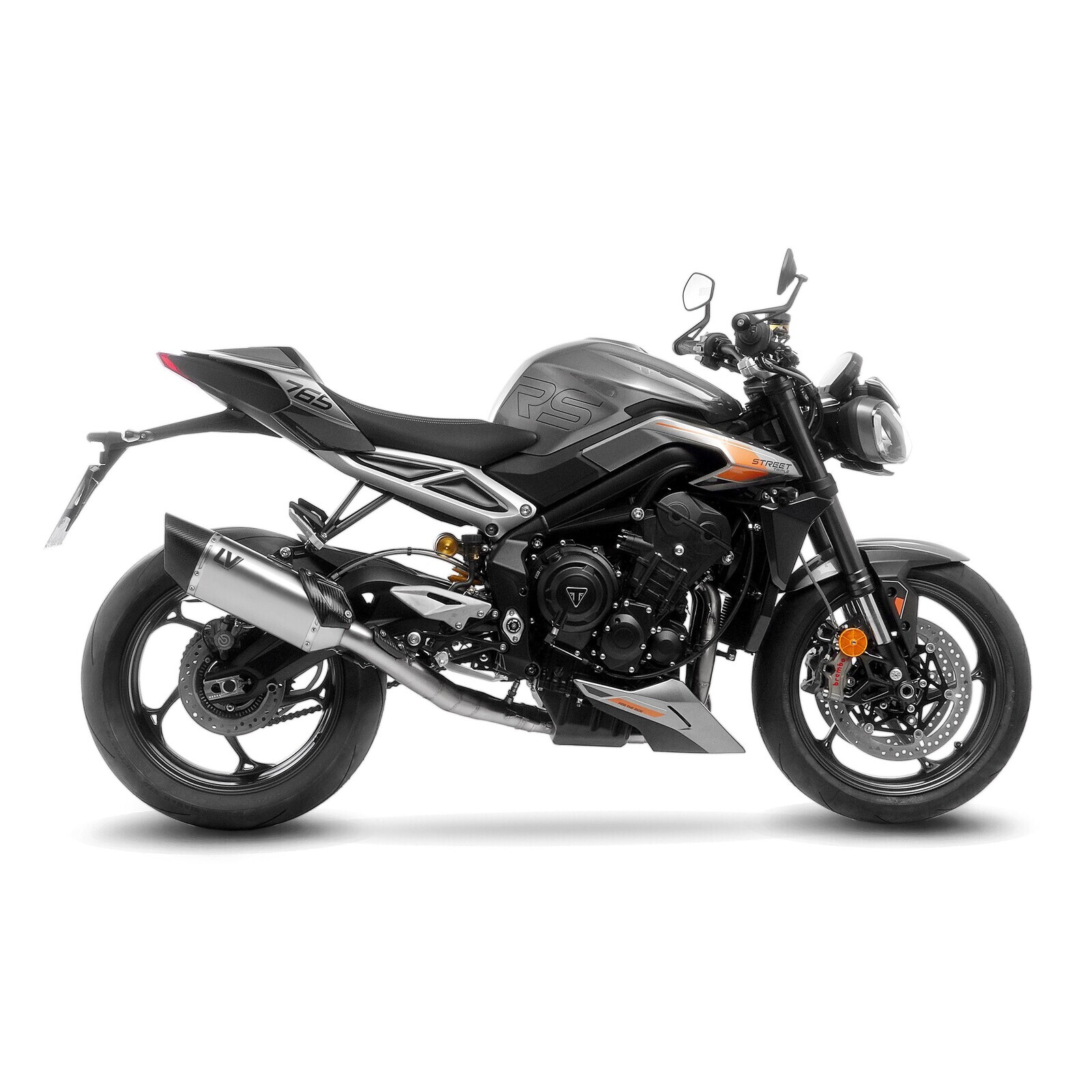 LeoVince 15608TU LV-14 R Titanium TRIUMPH STREET TRIPLE 765 R/RS/A2 (23-24)