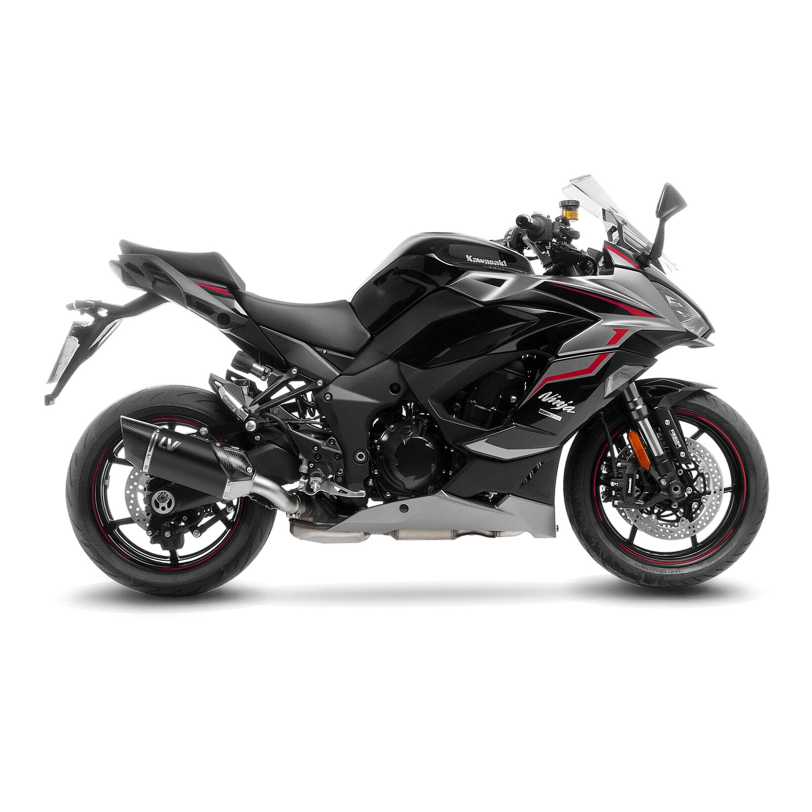 LeoVince 15602BU LV-14 R Black KAWASAKI NINJA 1000 SX/TOURER (20-25)